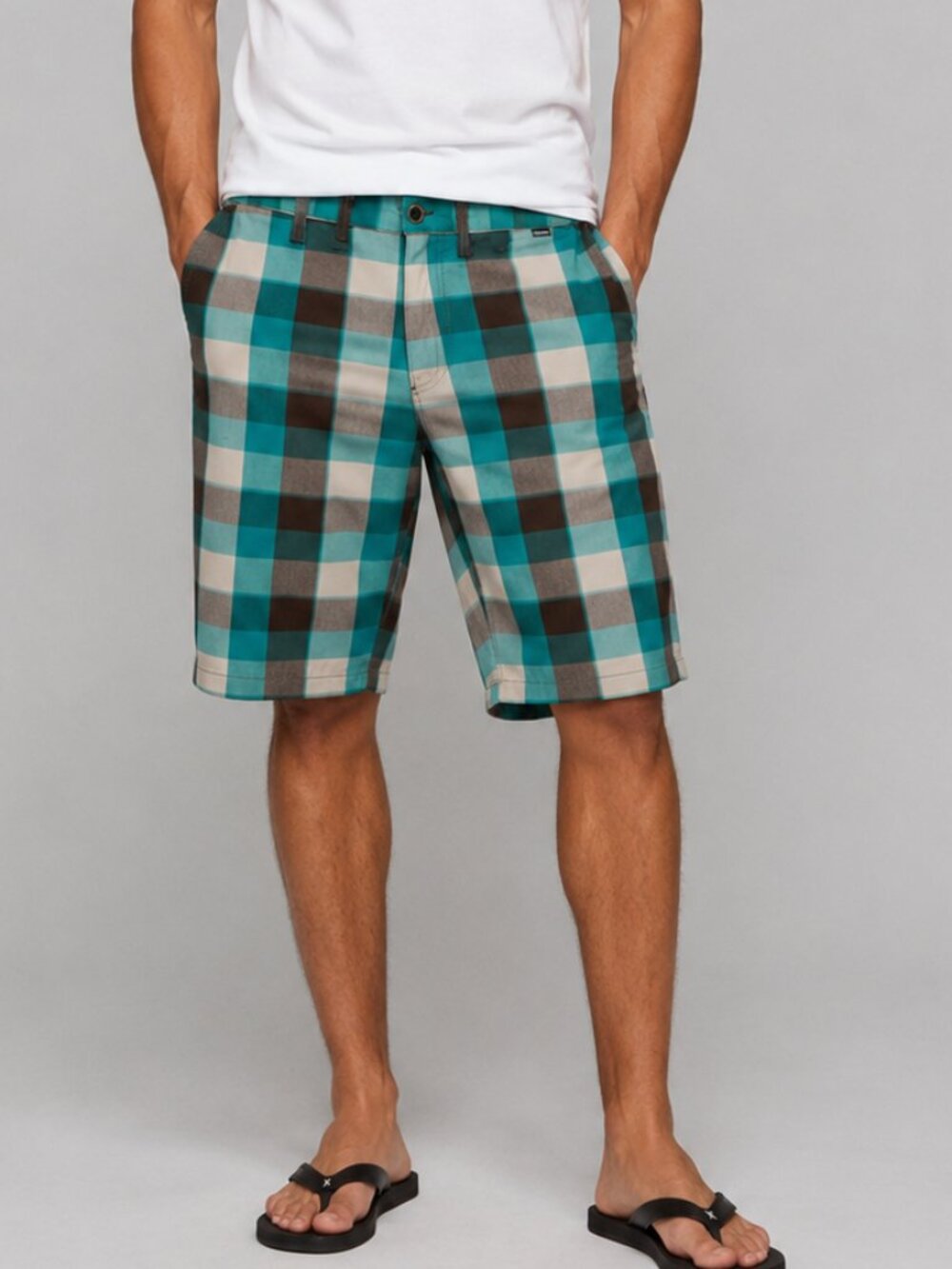 Hurley Plaid Shorts